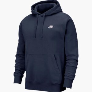 Бомбер чоловічий Nike M Nsw Club Hoodie Po Bb (BV2654-410)