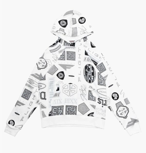 Кофта чоловіча Jordan M Ess Aop Flc Po (HM7254-133)