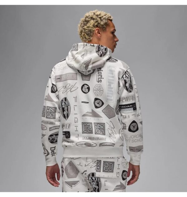 Кофта чоловіча Jordan M Ess Aop Flc Po (HM7254-133)