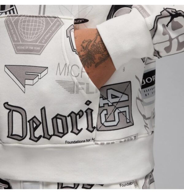 Кофта чоловіча Jordan M Ess Aop Flc Po (HM7254-133)